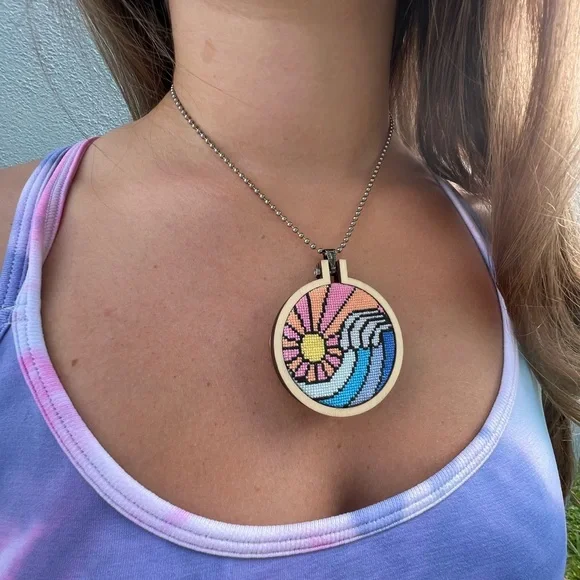 Mushroom handmade necklace and bracelet jewelry - Picture 4 of 4